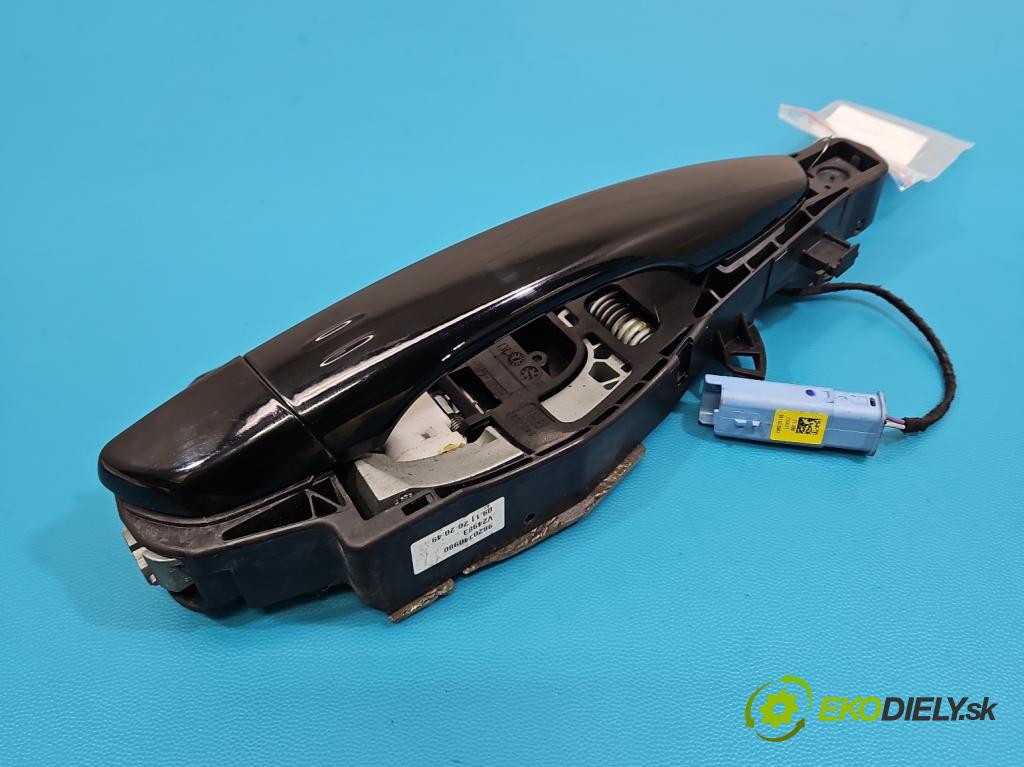 Peugeot 3008 II 2016-2023 1.5 hdi 131 HP automatic 96 kW 1499 cm3 5- rukoväť predné pravé mimo: 9686433680 (Kľučka dverí ostatné)