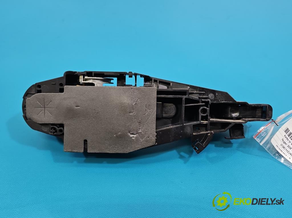 Peugeot 3008 II 2016-2023 1.5 hdi 131 HP automatic 96 kW 1499 cm3 5- rukoväť zadné ľavé mimo: GEO024923 (Kľučka dverí ostatné)