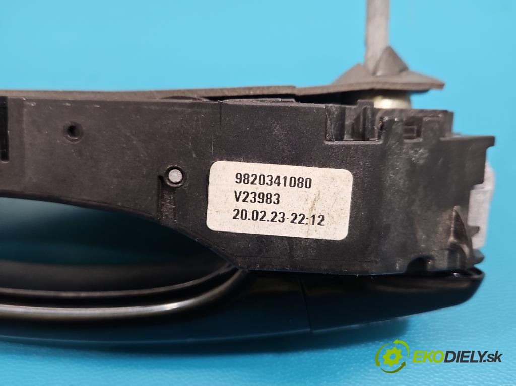 Peugeot 3008 II 2016-2023 1.5 hdi 131 HP automatic 96 kW 1499 cm3 5- rukoväť predné ľavé mimo: 9686433780 (Kľučka dverí vonkajšia predná ľavá)