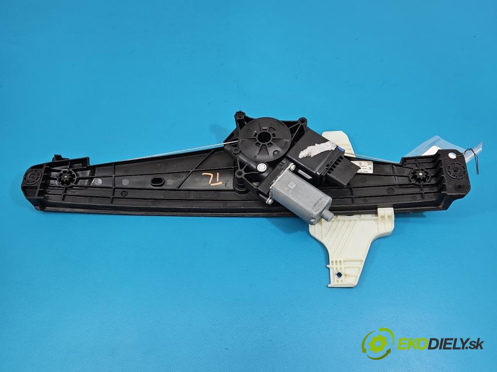 Peugeot 3008 II 2016-2023 1.5 hdi 131 hp automatic 96 kW 1499 cm3 5- mechanismus stahování zadní levý 9840190280