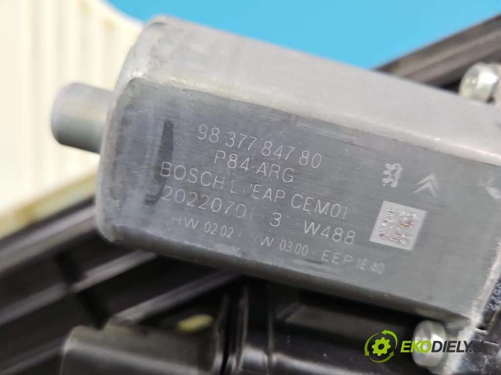 Peugeot 3008 II 2016-2023 1.5 hdi 131 hp automatic 96 kW 1499 cm3 5- mechanismus stahování zadní levý 9840190280