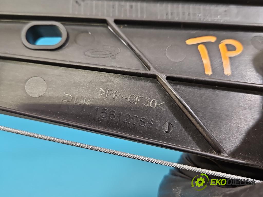 Peugeot 3008 II 2016-2023 1.5 hdi 131 HP automatic 96 kW 1499 cm3 5- mechanizmus okna zadné pravý 98303888880