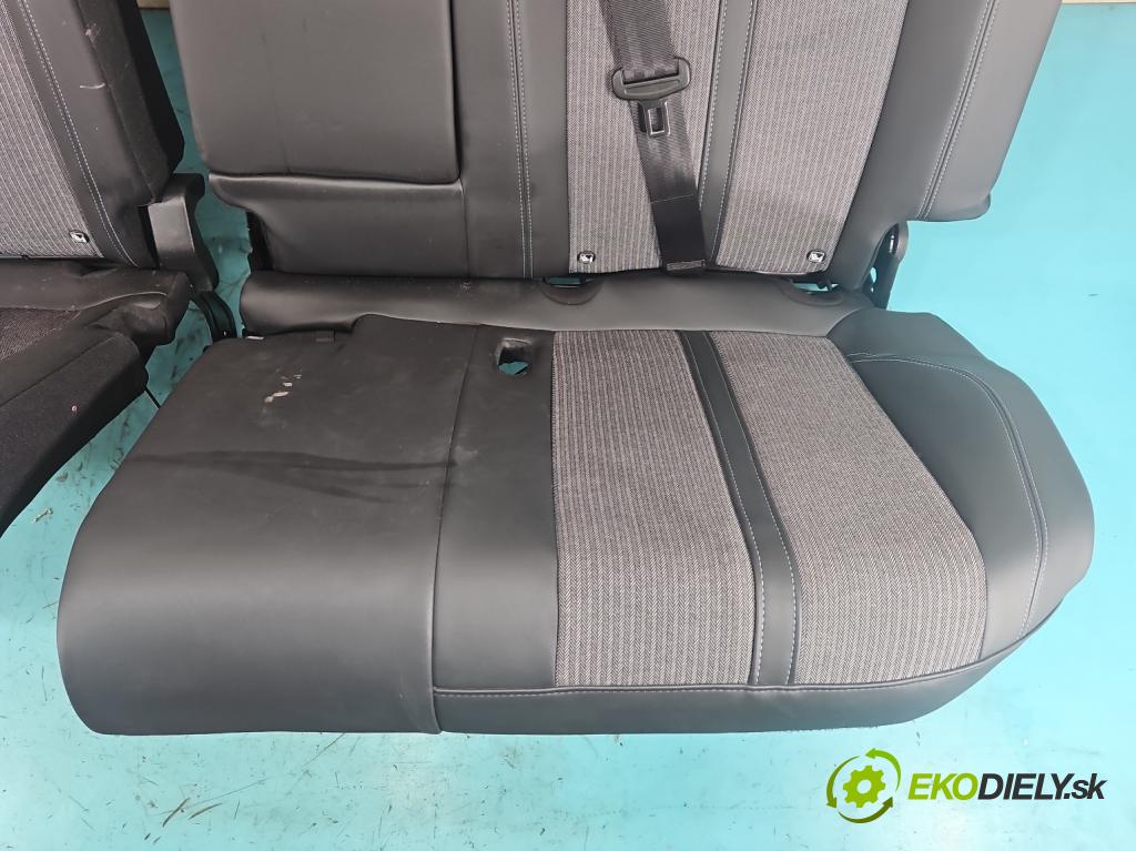 Peugeot 3008 II 2016-2023 1.5 hdi 131 HP automatic 96 kW 1499 cm3 5- Pohovka: zadné  (Sedadlo)