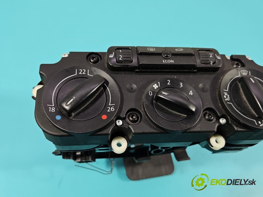 Vw Touran I 2003-2015 1.9 tdi 105 hp manual 77 kW 1896 cm3 5- palubní deska panel topení