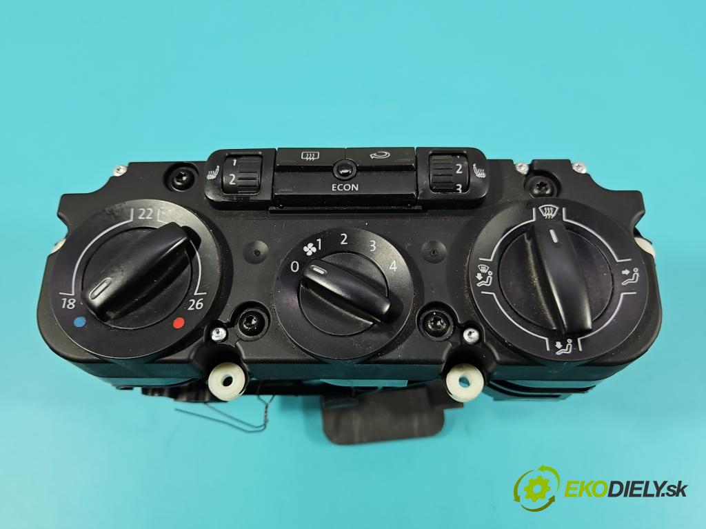 Vw Touran I 2003-2015 1.9 tdi 105 hp manual 77 kW 1896 cm3 5- palubní deska panel topení 