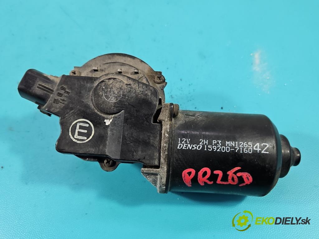 Mitsubishi Outlander I 2003-2006 2.0 16V 136hp manual 100 kW 1997 cm3 5- motor stěračů přední 159200-7160