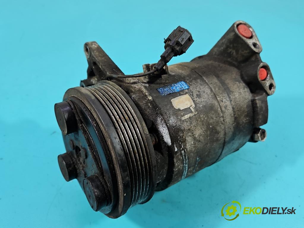 Nissan Murano Z50 2003-2008 3.5 V6 245KM automatic 180 kW 3498 cm3 5- Kompresor: klíma 92600-CA010 (Kompresor klimatizace)