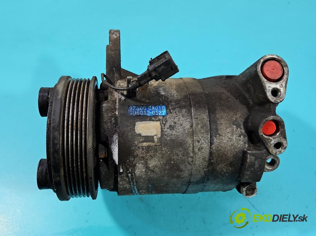 Nissan Murano Z50 2003-2008 3.5 V6 245KM automatic 180 kW 3498 cm3 5- Kompresor: klíma 92600-CA010 (Kompresor klimatizace)