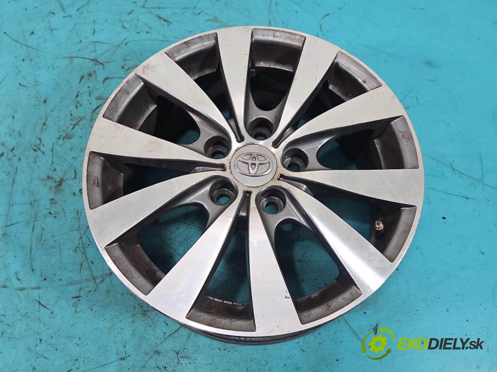 Toyota Corolla Verso II 2004-2009 1.8 vvti 129 hp manual 95 kW 1794 cm3 5- Felga hliník 16" komplet