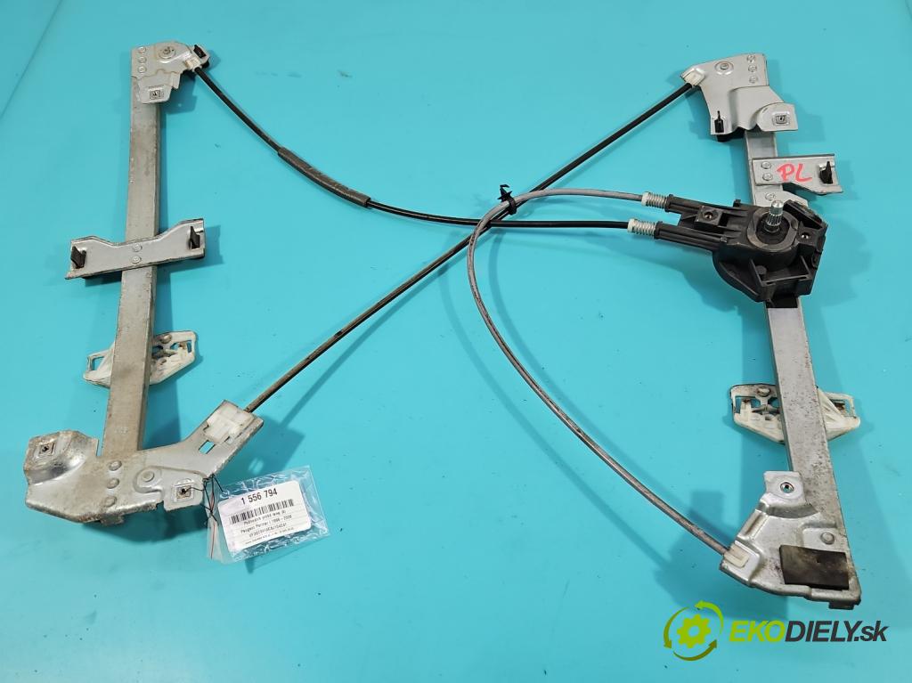 Peugeot Partner I 1996-2008 1.6 hdi 75 HP manual 55.2 kW 1560 cm3 5- mechanizmus okna predné ľavý