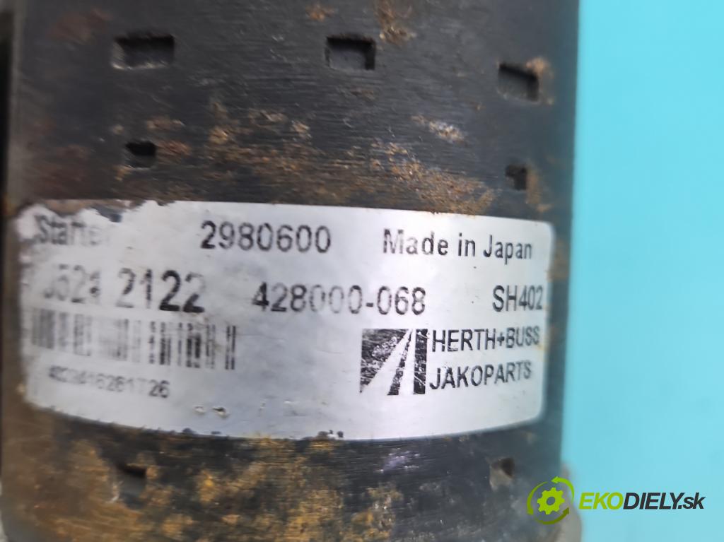 Toyota Corolla Verso II 2004-2009 1.8 vvti 129 HP manual 95 kW 1794 cm3 5- štartér  (Štartér)