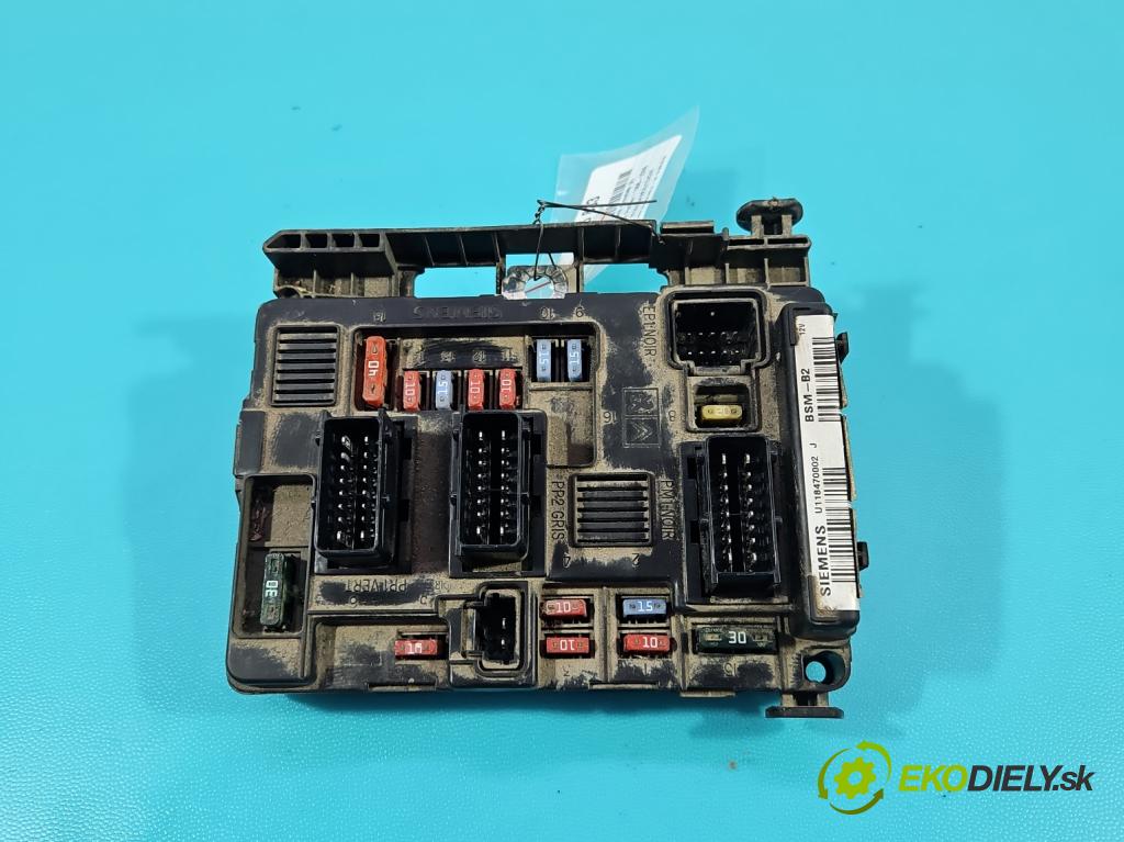 Peugeot Partner I 1996-2008 1.6 hdi 75 HP manual 55.2 kW 1560 cm3 5- riadiaca jednotka ostatné 9650618580