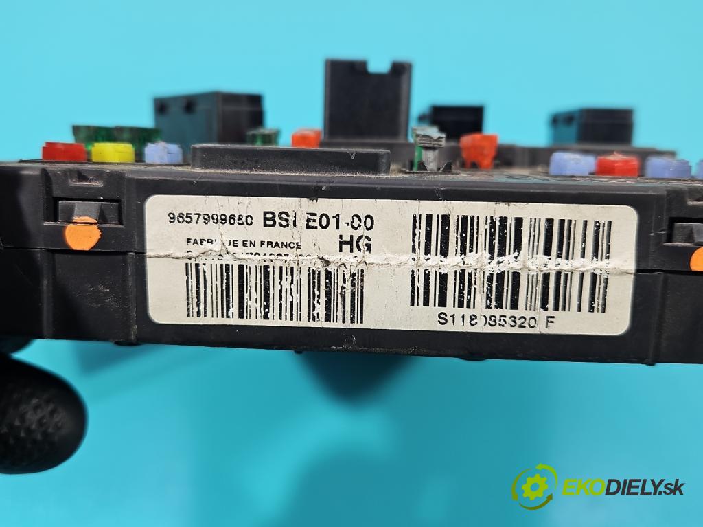 Peugeot Partner I 1996-2008 1.6 hdi 75 HP manual 55.2 kW 1560 cm3 5- riadiaca jednotka ostatné 9657999680