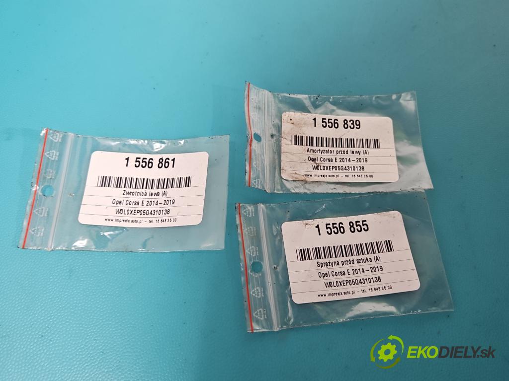 Opel Corsa E 2014-2019 1.3 cdti 75 HP manual 55 kW 1248 cm3 3- tlmič predné ľavý  (Kľučka dverí ostatné)