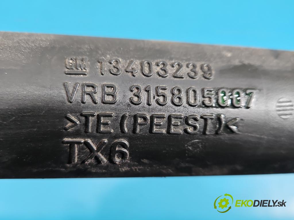 Opel Corsa E 2014-2019 1.3 cdti 75 HP manual 55 kW 1248 cm3 3- Trubka: 13403239