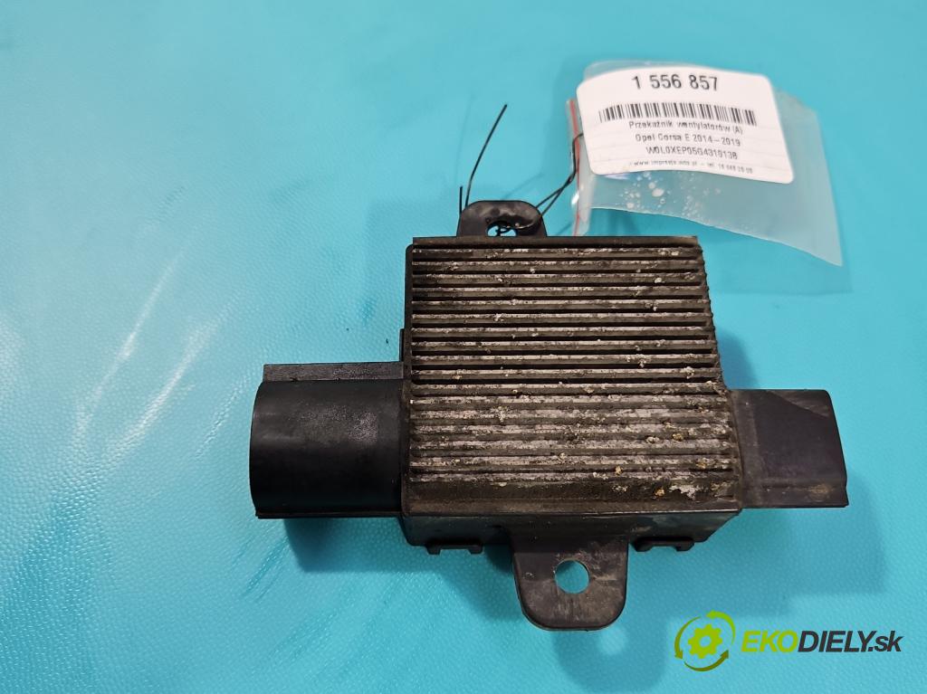 Opel Corsa E 2014-2019 1.3 cdti 75 hp manual 55 kW 1248 cm3 3- relé ventilátoru: 464033851