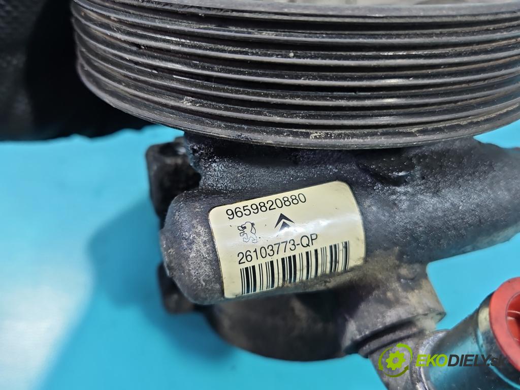 Peugeot Partner I 1996-2008 1.6 hdi 75 HP manual 55.2 kW 1560 cm3 5- čerpadlo posilovač 9659820880 (Servočerpadlo)