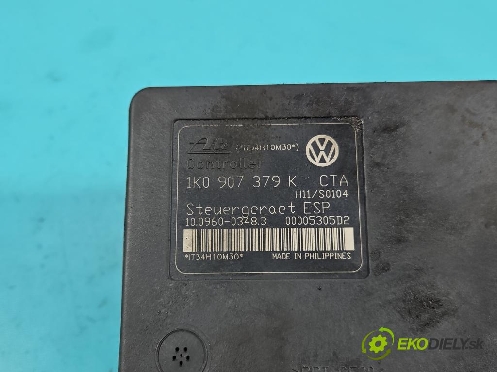 Vw Touran I 2003-2015 1.9 tdi 105 HP manual 77 kW 1896 cm3 5- čerpadlo abs 1K0907379K (Pumpa ABS)
