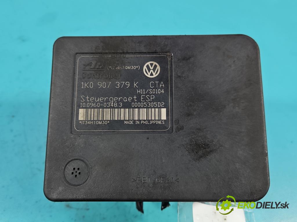 Vw Touran I 2003-2015 1.9 tdi 105 HP manual 77 kW 1896 cm3 5- čerpadlo abs 1K0907379K (Pumpa ABS)