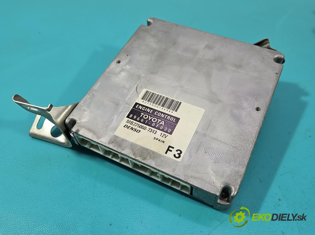 Toyota Corolla Verso II 2004-2009 1.8 vvti 129 HP manual 95 kW 1794 cm3 5- riadiaca jednotka motora 89661-0F030