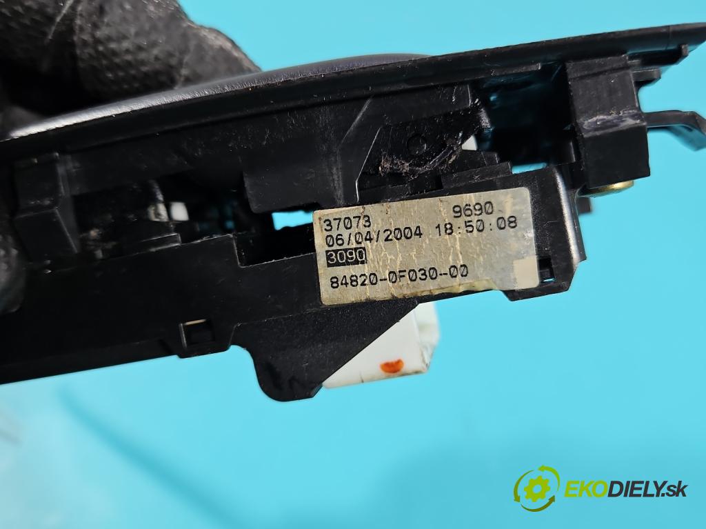 Toyota Corolla Verso II 2004-2009 1.8 vvti 129 hp manual 95 kW 1794 cm3 5- Přepínač oken zpětných zrcátek 54355667D