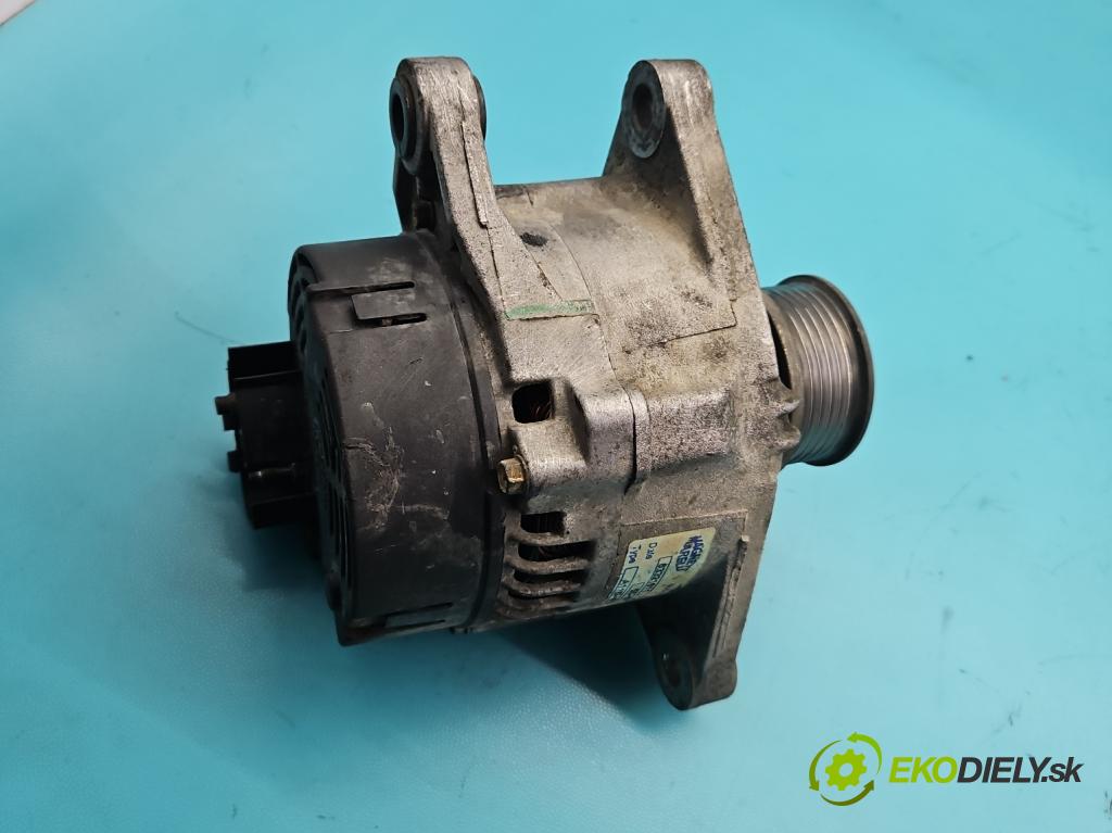 Fiat Bravo I 1995-2001 1.4 12V 80 HP manual 59 kW 1370 cm3 3- Alternator 63321611 (Alternátor)