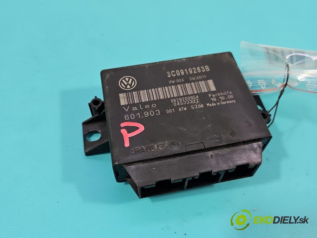 Vw Passat B6 2005-2010 2.0 tdi 170 HP automatic 125 kW 1968 cm3 4- riadiaca jednotka parkovaní: 3C0919283B