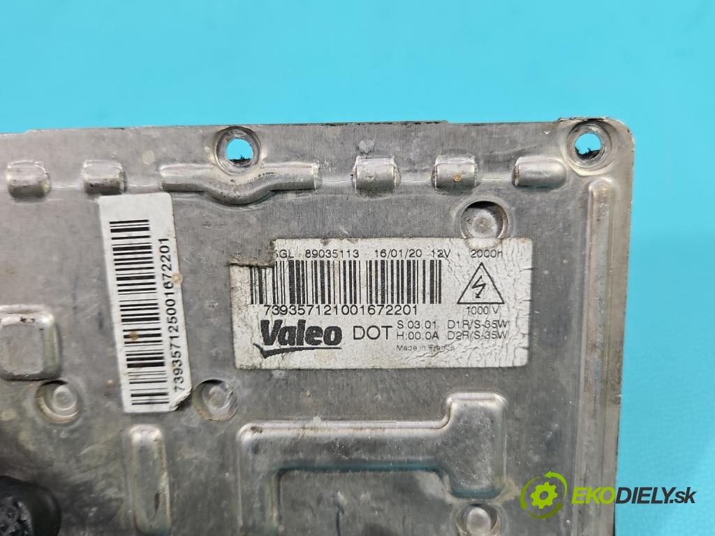 Vw Passat B6 2005-2010 2.0 tdi 170 hp automatic 125 kW 1968 cm3 4- měnič xenon 89035113 (Řídící jednotka xenonu)