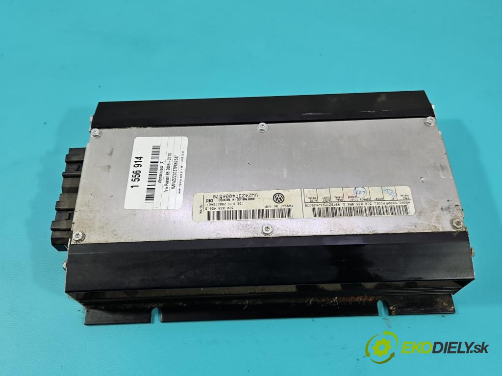Vw Passat B6 2005-2010 2.0 tdi 170 HP automatic 125 kW 1968 cm3 4- Zesilovač: 3C0035456D (Zosilňovač)