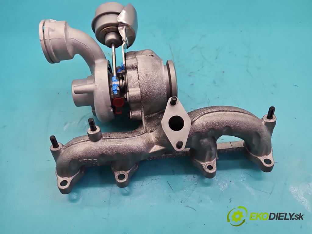 Vw Touran I 2003-2015 1.9 tdi 105 HP manual 77 kW 1896 cm3 5- turbodúchadlo, turbo repasovaná BV39A-0022