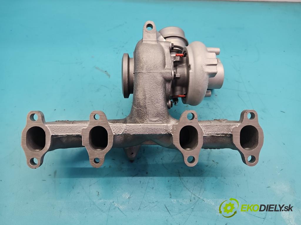Vw Touran I 2003-2015 1.9 tdi 105 HP manual 77 kW 1896 cm3 5- turbodúchadlo, turbo repasovaná BV39A-0022