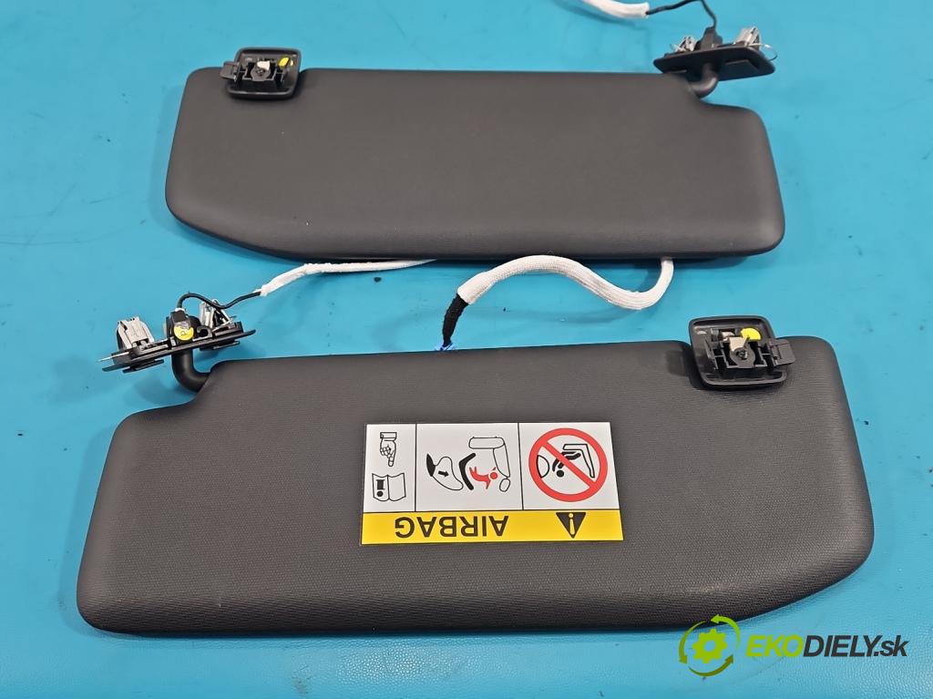 Peugeot 508 II 2018- komplet 9 , náraze vľavo strešná hatchback: čierna farba