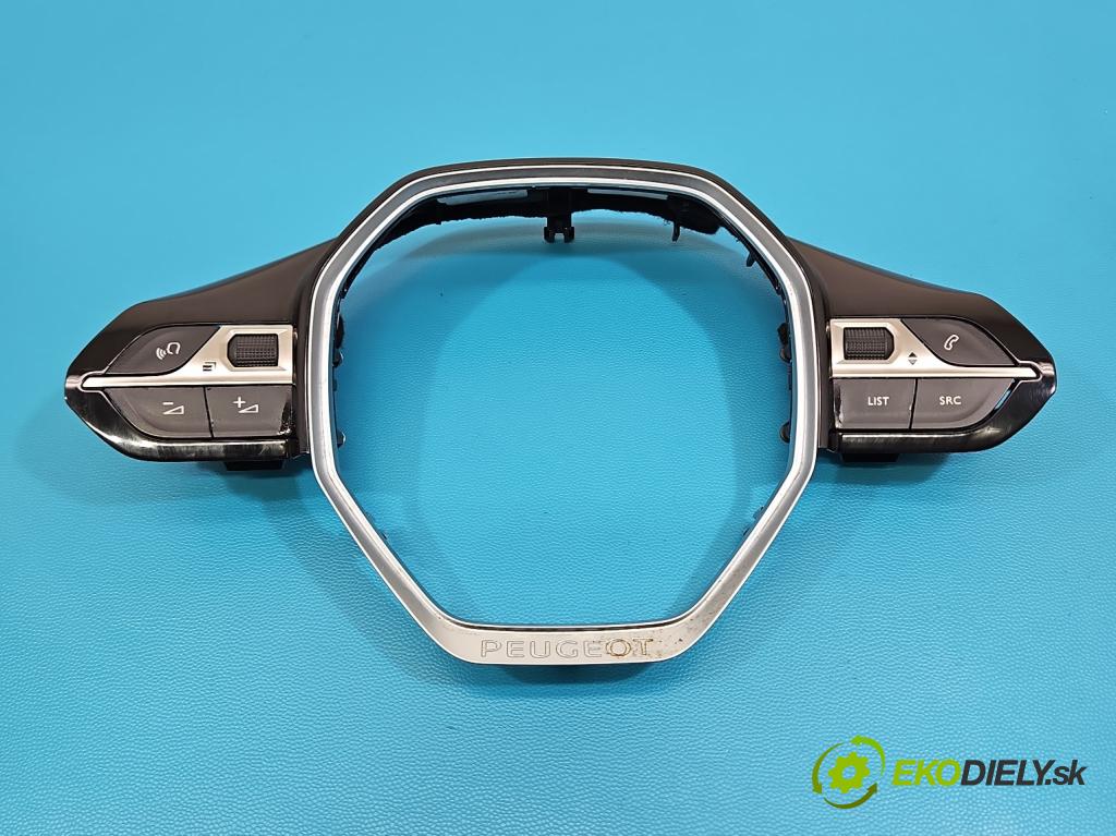 Peugeot 508 II 2018- 1.6 224 hp automatic 165 kW 1598 cm3 5- Přepínač multifunkční: řízení: 9812313777 (Páčky pod volantem)