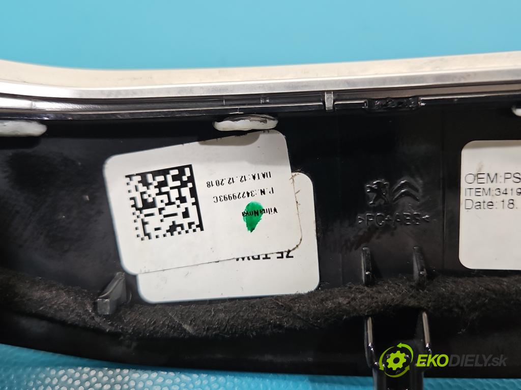 Peugeot 508 II 2018- 1.6 224 hp automatic 165 kW 1598 cm3 5- Přepínač multifunkční: řízení: 9812313777 (Páčky pod volantem)