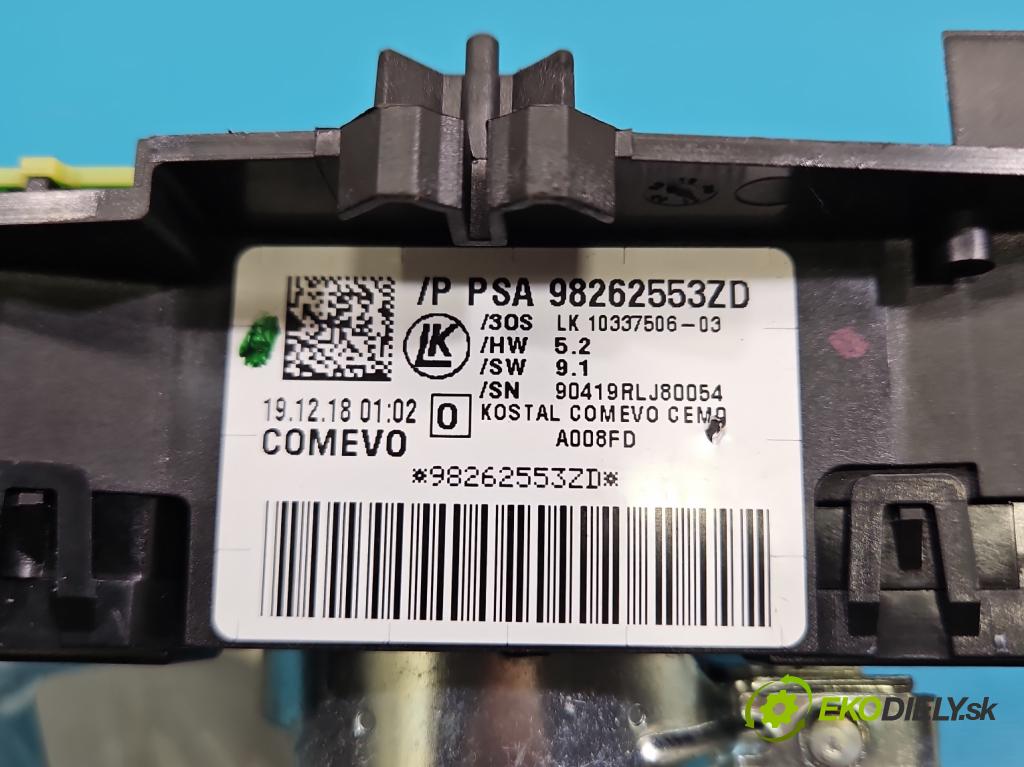 Peugeot 508 II 2018- 1.6 224hp automatic 165 kW 1598 cm3 5- prepínač komplex: 98262553ZD (Prepínacie páčky pod volantom)
