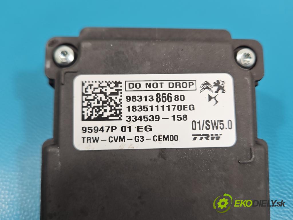 Peugeot 508 II 2018- 1.6 224hp automatic 165 kW 1598 cm3 5- Kamera predné 9831386680