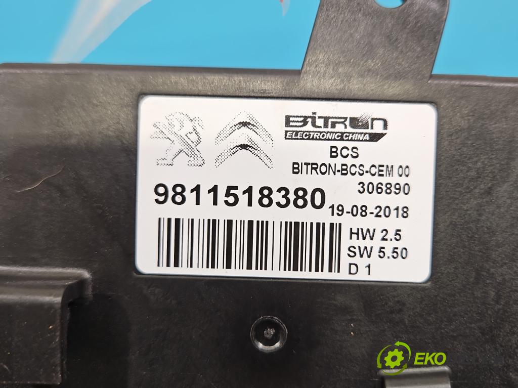 Peugeot 508 II 2018- 1.6 224hp automatic 165 kW 1598 cm3 5- riadiaca jednotka ostatné 9811518380