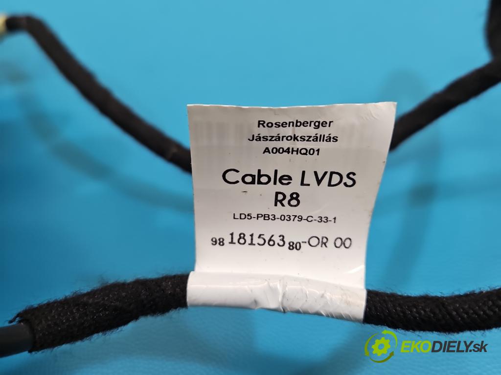 Peugeot 508 II 2018- 1.6 224hp automatic 165 kW 1598 cm3 5- zásuvka USB 9818156380