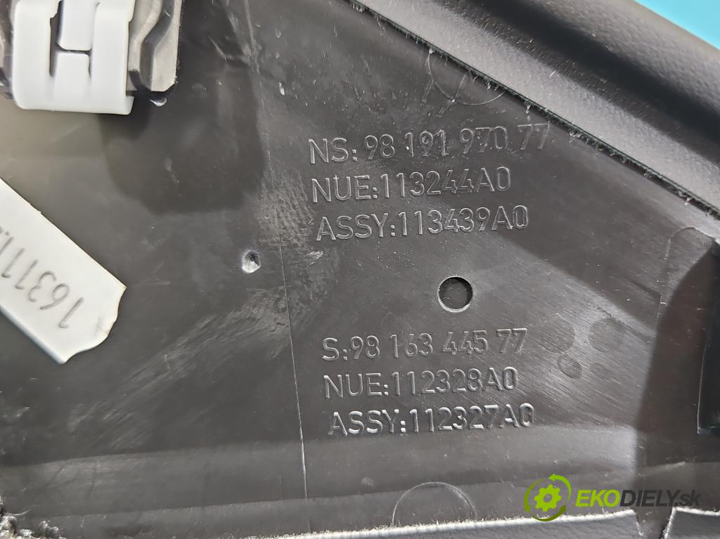 Peugeot 508 II 2018- 1.6 224 hp automatic 165 kW 1598 cm3 5- lišta ozdobná interiéry: 9819197077