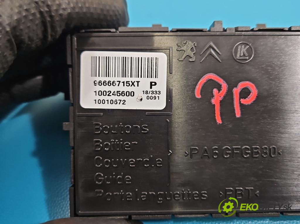 Peugeot 508 II 2018- 1.6 224hp automatic 165 kW 1598 cm3 5- prepínač ostatné 96666715XT