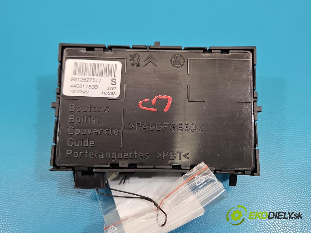 Peugeot 508 II 2018- 1.6 224hp automatic 165 kW 1598 cm3 5- prepínač ostatné 9812527577