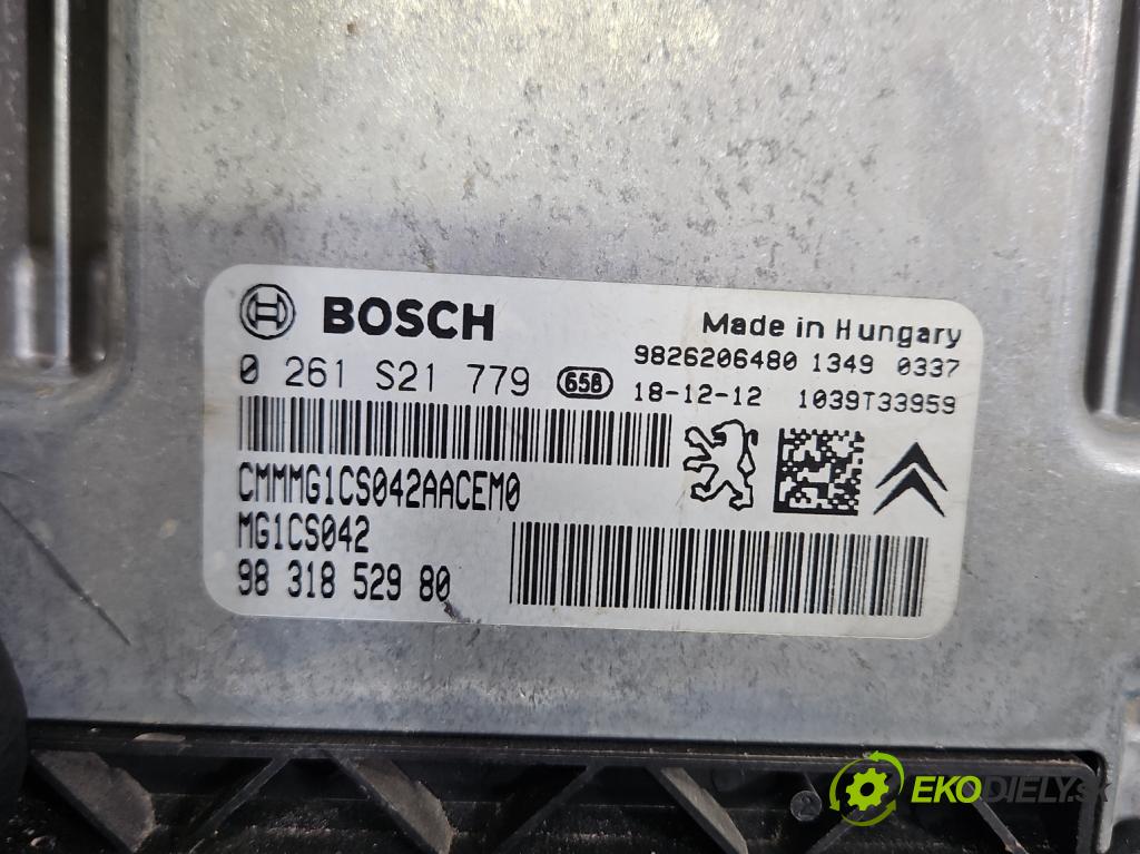 Peugeot 508 II 2018- 1.6 224hp automatic 165 kW 1598 cm3 5- riadiaca jednotka motora 0261S21779