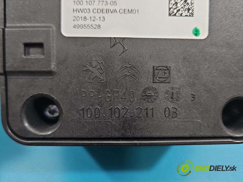 Peugeot 508 II 2018- 1.6 224 hp automatic 165 kW 1598 cm3 5- kulisa změny stupňová 98270887DX (Řadicí páka (kulisa) )