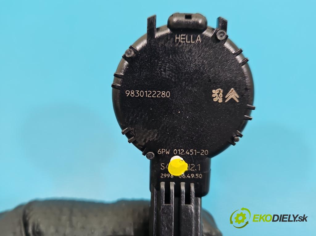 Peugeot 508 II 2018- 1.6 224hp automatic 165 kW 1598 cm3 5- snímač déšť: 9830122280 (Snímač dažďa)