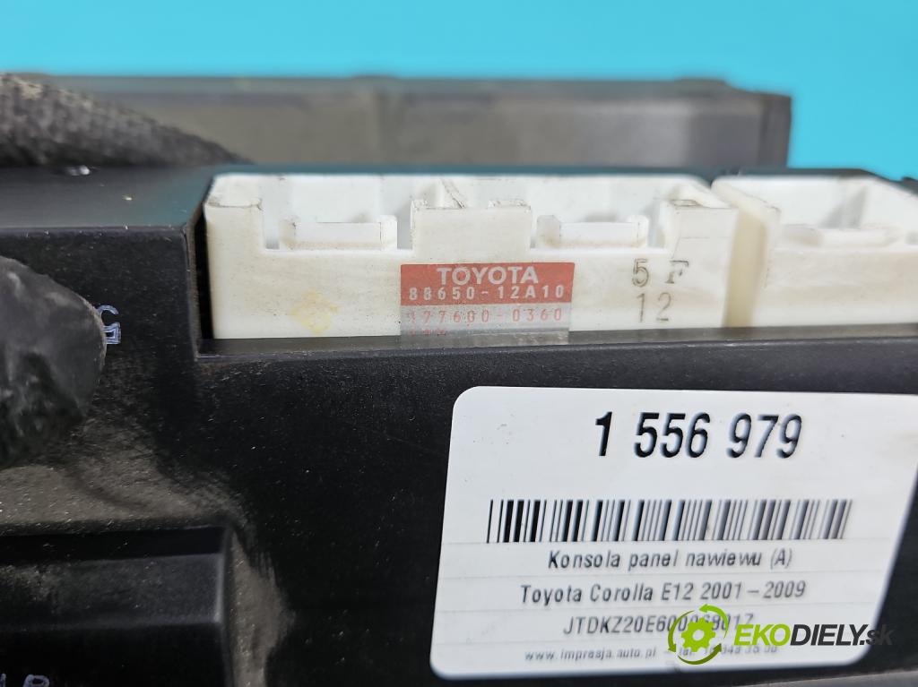 Toyota Corolla E12 2001-2009 1.6 vvti 110 HP manual 81 kW 1598 cm3 5- panel kúrenia 55411-1A240