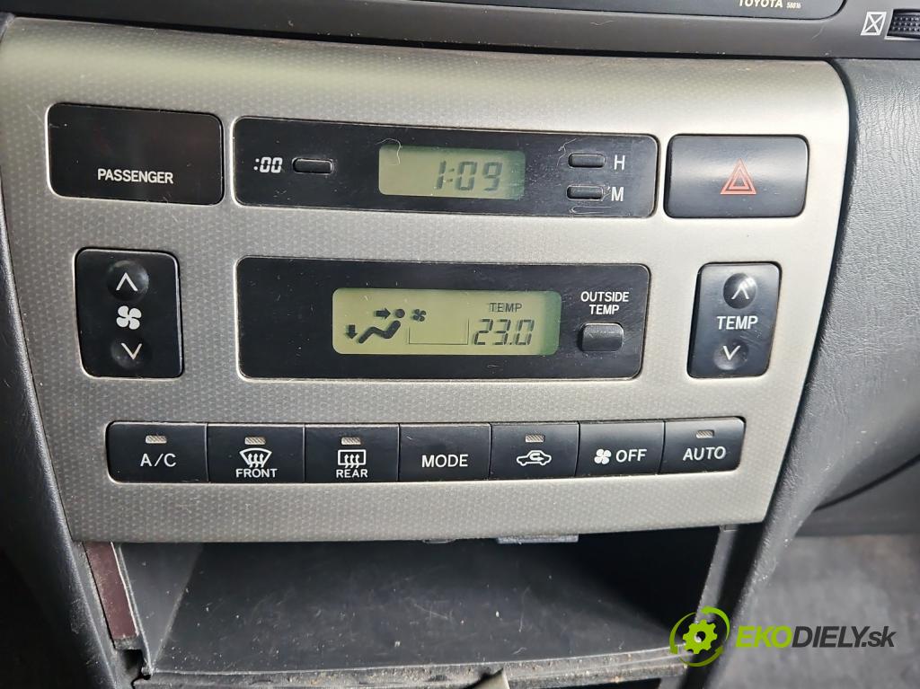 Toyota Corolla E12 2001-2009 1.6 vvti 110 hp manual 81 kW 1598 cm3 5- palubní deska panel topení 55411-1A240