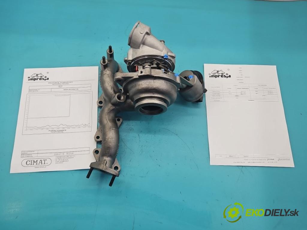 Vw Passat B6 2005-2010 2.0 tdi 170 hp automatic 125 kW 1968 cm3 4- Turbodmychadlo repasováno 757042-11
