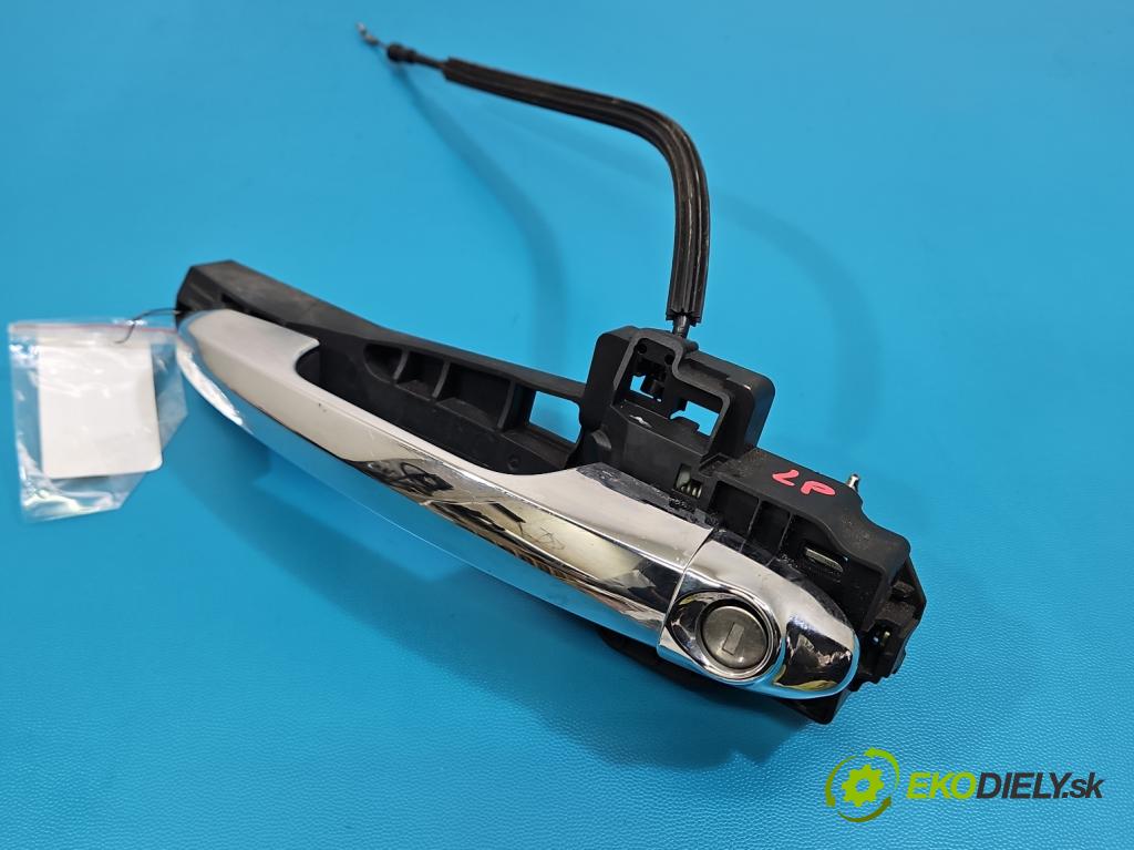 Fiat Tipo II 2015- 1.4 16V 95 HP manual 70 kW 1368 cm3 4- rukoväť predné ľavé mimo:  (Kľučka dverí vonkajšia predná ľavá)