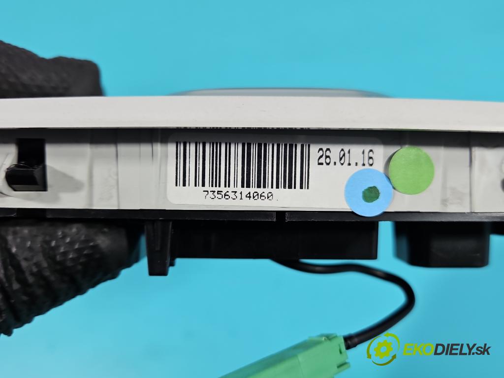 Fiat Tipo II 2015- 1.4 16V 95 HP manual 70 kW 1368 cm3 4- svetlo / reflektor interiéra 7356314060