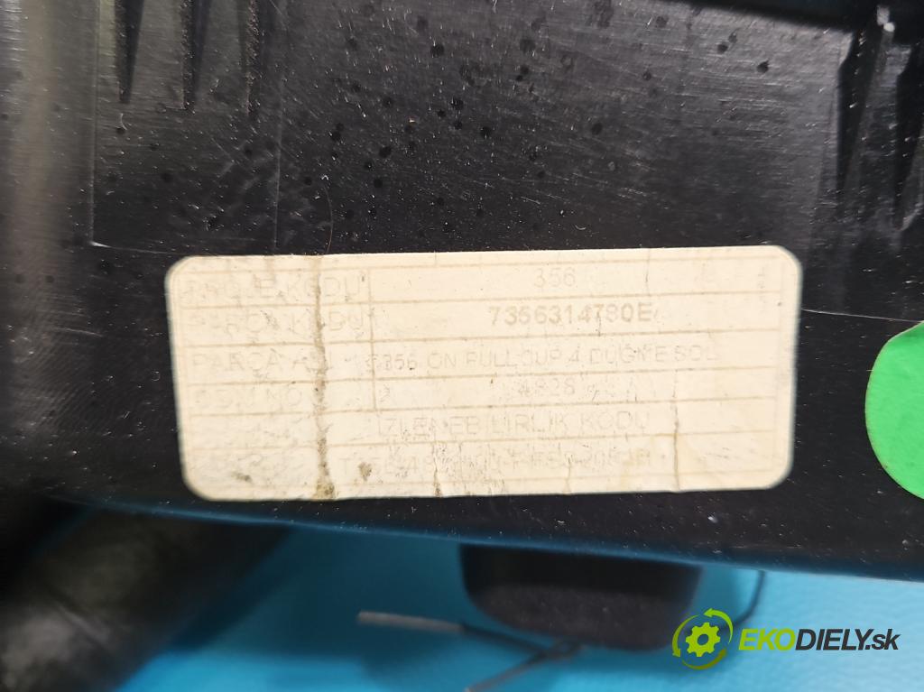 Fiat Tipo II 2015- 1.4 16V 95 HP manual 70 kW 1368 cm3 4- prepínač okien spätných zrkadiel 7356314780E